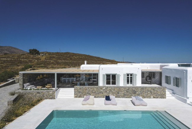 Villa Arete in Paros, ERGON OSK