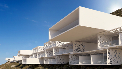 Mykonos White Boxes Resort, Potiropoulos+Partners