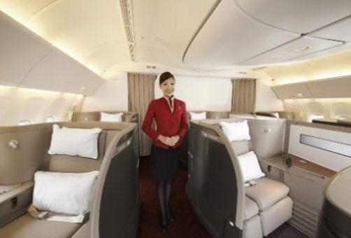 Foster + Partners completes upgrade of Cathay Pacific's first class cabin