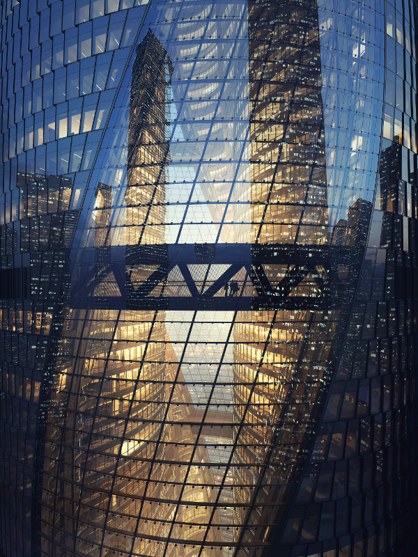 Construction of Leeza SOHO reaches level 20, Zaha Hadid Architects