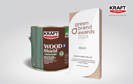 Gold βραβείο για την KRAFT Paints στα Green Brand Awards 2024
