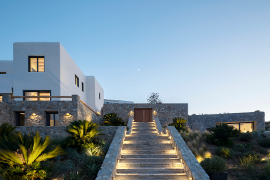  Villa Sebastian – Ornos Bay, Mykonos by Maria Kardami Design Studio