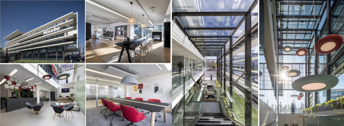 Office Building Redesign and Miele Experience Center, PARTHENIOS architects + associates